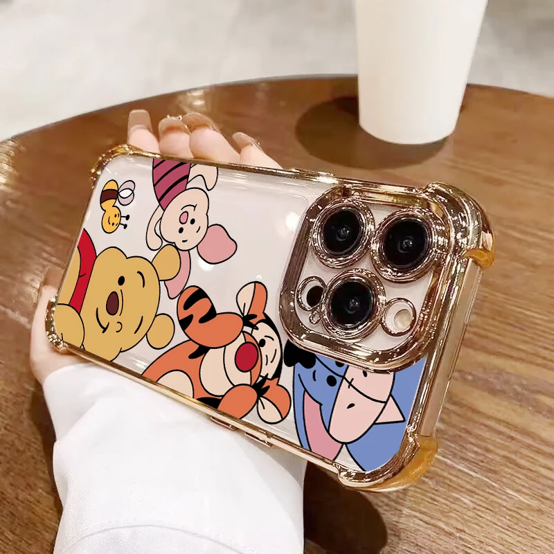 Oppo Reno 12 - Funda Winnie the Pooh Bear Lots