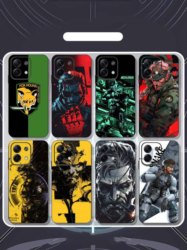 Xiaomi Redmi Note 13 - Funda de teléfono Game Metal Gear