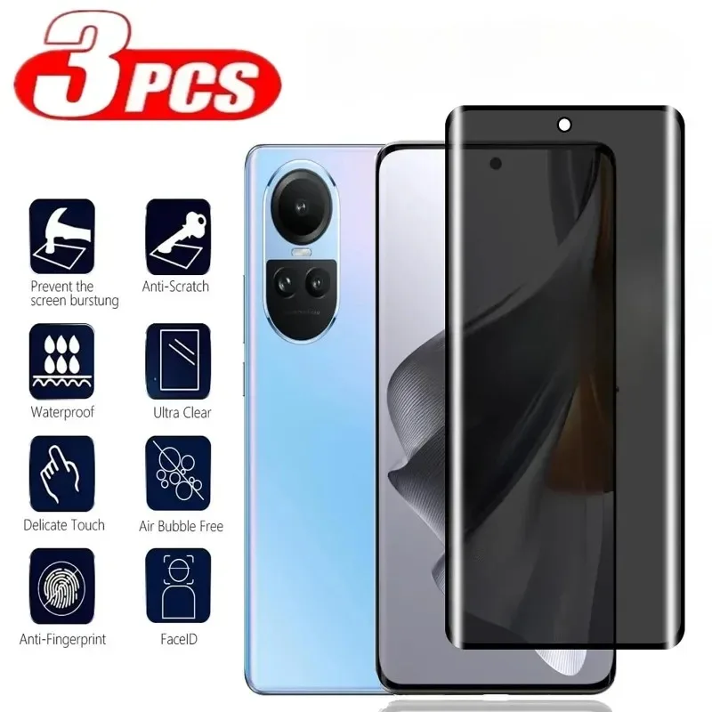 Oppo Reno 12 - 3 uds Protector de pantalla 3D