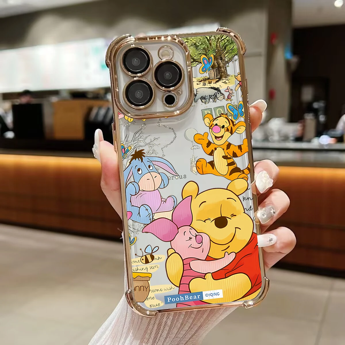 Funda Winnie the Pooh Bear Lot - Oppo Reno 12 reseña y precio