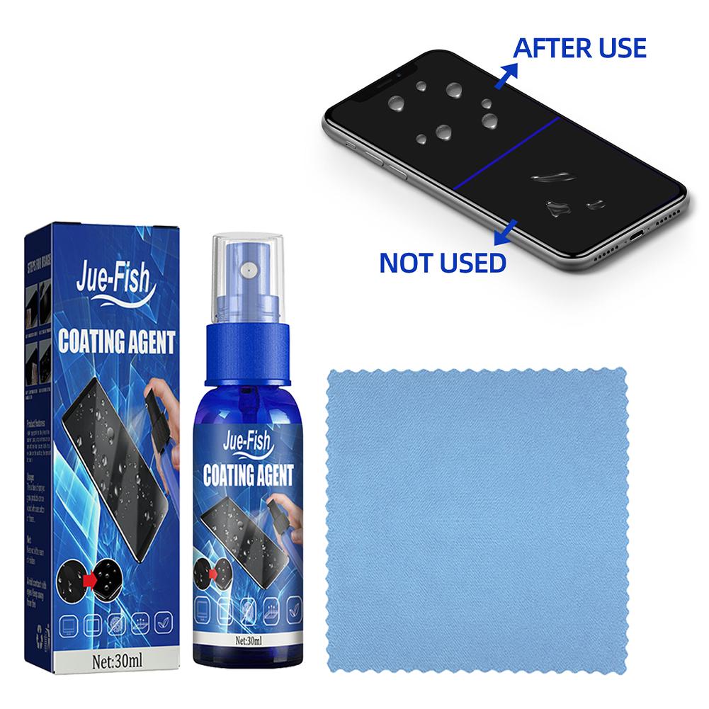 Protector de pantalla líquido, - Oleophobic Coating Spray reseña y precio