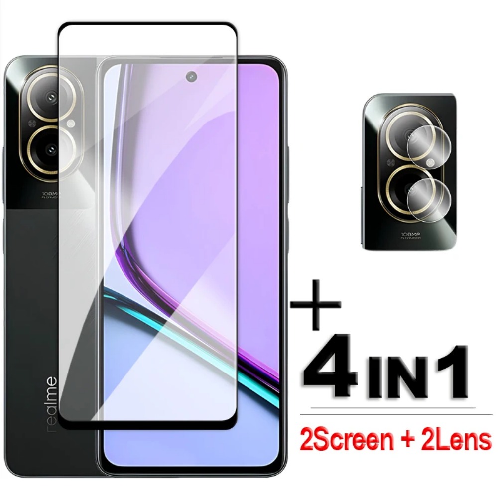 Vidrio Templado 4 en 1 para Re - Realme C67 reseña y precio